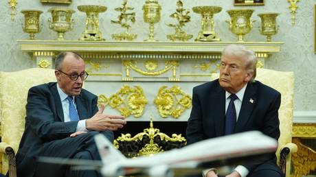 WATCH Merz sides with Trump in clash with Spain over defense spending