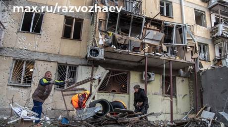 Ukrainian drone strikes kill two and injure over 20 in Russia