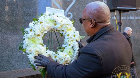 Ghana president criticizes US over history ‘erasure’