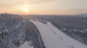 A winter journey into the Permian past