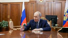 Putin reveals scale of Russian advance in Donbass