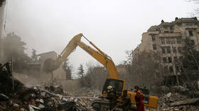 The aftermath of the US and Israeli strikes which targeted Tehran.