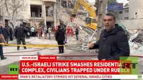 On the ground in Tehran: Civilian deaths rising from US-Israeli strikes (VIDEO)