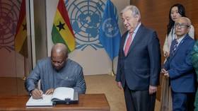 UN declares slave trade ‘gravest crime against humanity’