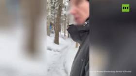 Fugitive captured after eight years in Russian taiga (VIDEO)