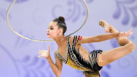 Coach denies Russian gymnast &lsquo;disrespected&rsquo; Ukraine (VIDEO)