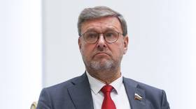 Konstantin Kosachev, vice speaker of the upper chamber of the Russian parliament.