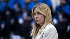 Italian Prime Minister Giorgia Meloni.