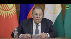 Lavrov speaks to media after CIS meeting in Moscow