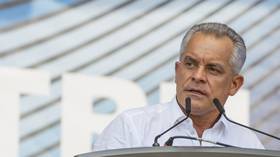 Vladimir Plahotniuc in Chisinau, Moldova on June 9, 2019.