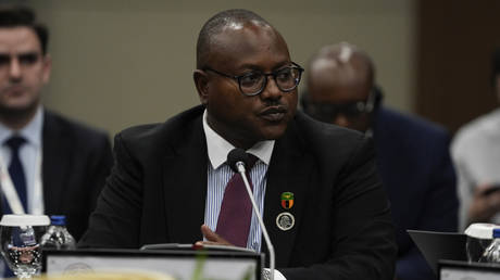 African state accuses US of tying health deal to minerals access
