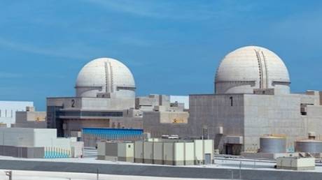 The Barakah Nuclear Power Plant in the UAE.
