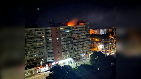 Drone strikes residential building in Romania – officials (VIDEO)