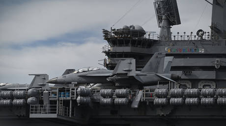 US fighter jet fired missile at Iran-bound cargo ship – CENTCOM