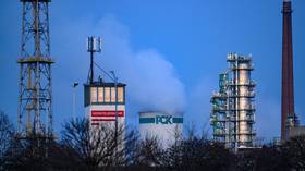 The PCK refinery is seen in the German city of Schwedt on January 21, 2026.