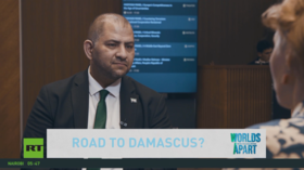 Road to Damascus? Ammar Kahf, Executive Director of the Omran Center for Strategic Studies