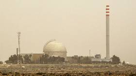 A nuclear power plant is seen near the city of Dimona, Israel, on March 8, 2014.