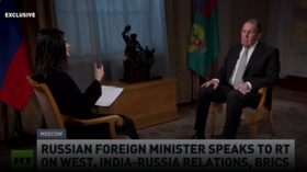 WATCH IN FULL: Sergey Lavrov’s exclusive interview with RT India