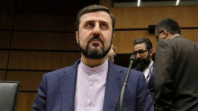 Iranian diplomat Kazem Gharibabadi during his tenure as the ambassador to the International Atomic Energy Agency (IAEA).