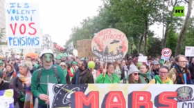 Thousands march in EU capital against austerity measures (VIDEO)