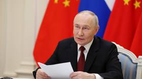 WATCH: Putin’s video address ahead of China visit