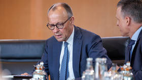 German Chancellor Friedrich Merz takes part in a cabinet meeting in Berlin, Germany, on May 27, 2026.