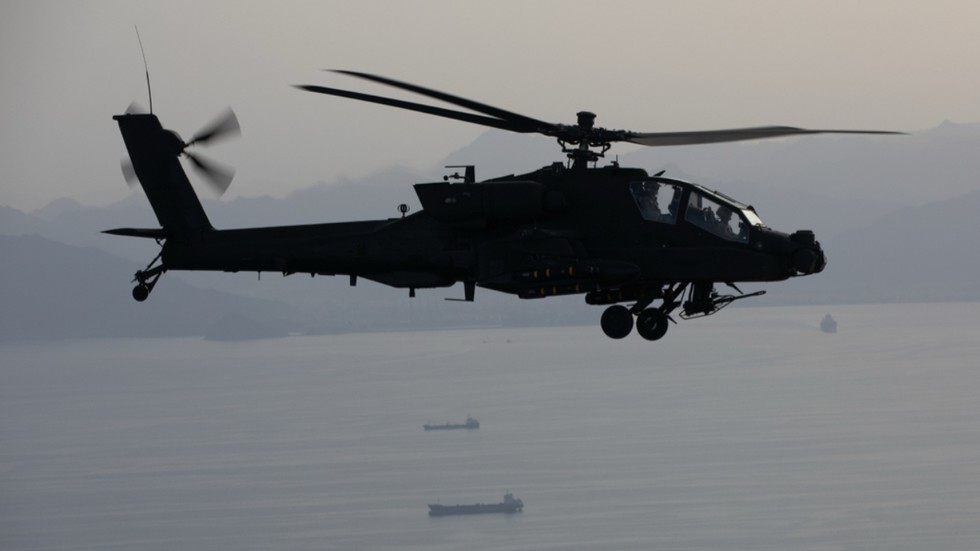 US chopper crashes near Strait of Hormuz