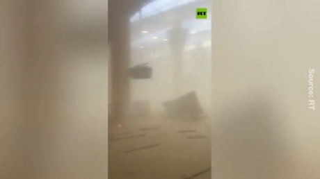 US Patriot missile devastated Gulf state airport – Iran (VIDEO)