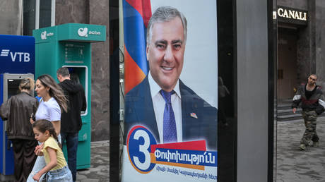 Armenia arrests six opposition candidates on the eve of key elections