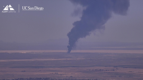 US nuclear-capable B-52 bomber crashes in California (VIDEO)