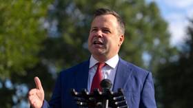 Federal Housing Finance Agency Director Bill Pulte speaks with reporters at the White House in Washington DC, Sept. 2, 2025