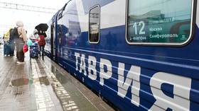 Ukrainian drone hits Moscow-Crimea passenger train – governor