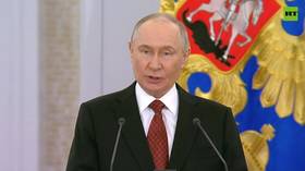 Putin takes part in Hero of Labor award presentation ceremony