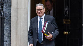 UK Prime Minister Keir Starmer departs No.10 Downing Street in London, UK, on June 3, 2026.