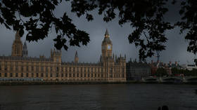 The House of Commons is seen following the State Opening of Parliament  in London, UK, on May 13, 2026.