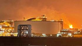 Dozens injured or missing after explosion rocks Qatari gas hub (VIDEO)