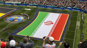An opening ceremony is held for the FIFA World Cup Group G match between Iran and Belgium at the SoFI Stadium in Los Angeles, US, on June 21, 2026.