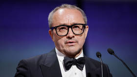 Russian filmmaker Andrey Zvyagintsev accepts the Grand Prix Award during the closing ceremony of the 79th annual Cannes Film Festival on May 23, 2026, Cannes, France.