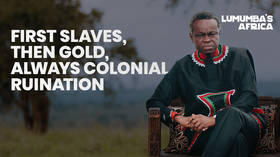 First slaves, then gold, always colonial ruination