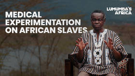 Medical experimentation on African slaves