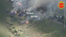 Russia strikes Ukrainian commando training center (VIDEO)