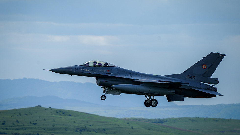 Romanian jet shoots down drone