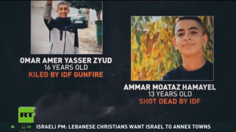 West Bank families demand justice over children slain by Israeli military (VIDEO)