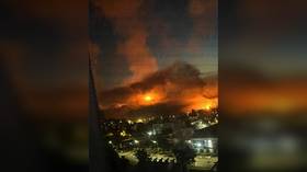 Kiev ablaze as Russia targets Ukrainian war infrastructure (VIDEOS)