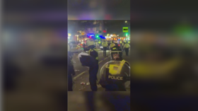 Moroccan football fans riot in London after 2-0 loss to France (VIDEOS)