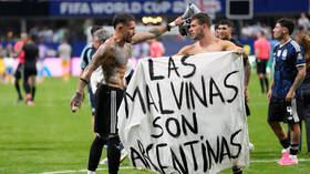 UK calls for FIFA to sanction Argentina over banner after World Cup elimination