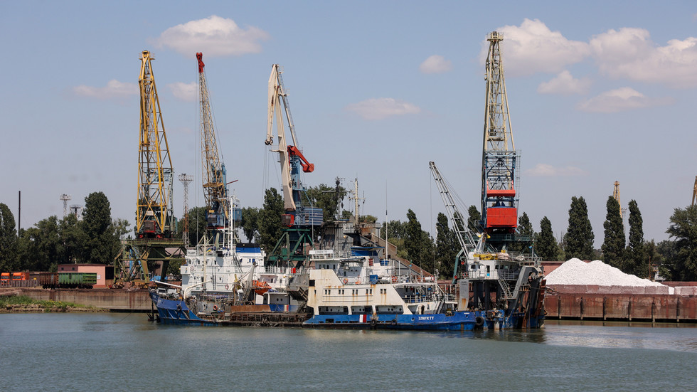 Russia strikes Ukrainian Danube port rail hub – MOD