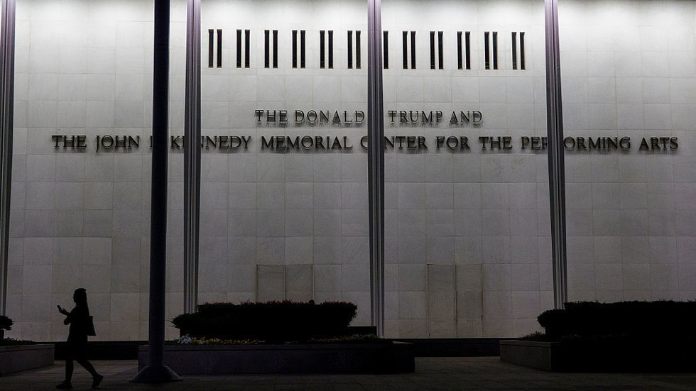Trump finds new way to put name on Kennedy Center – media