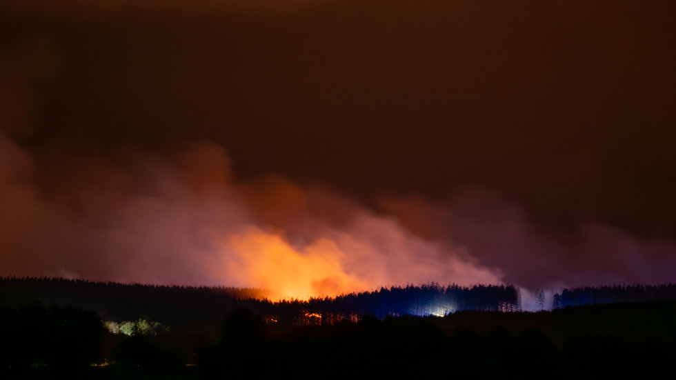 Belgium battles record wildfire near German border (VIDEO)