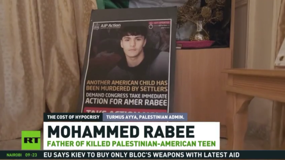 Father of Palestinian-American teen killed by Israeli troops speaks to RT (VIDEO)